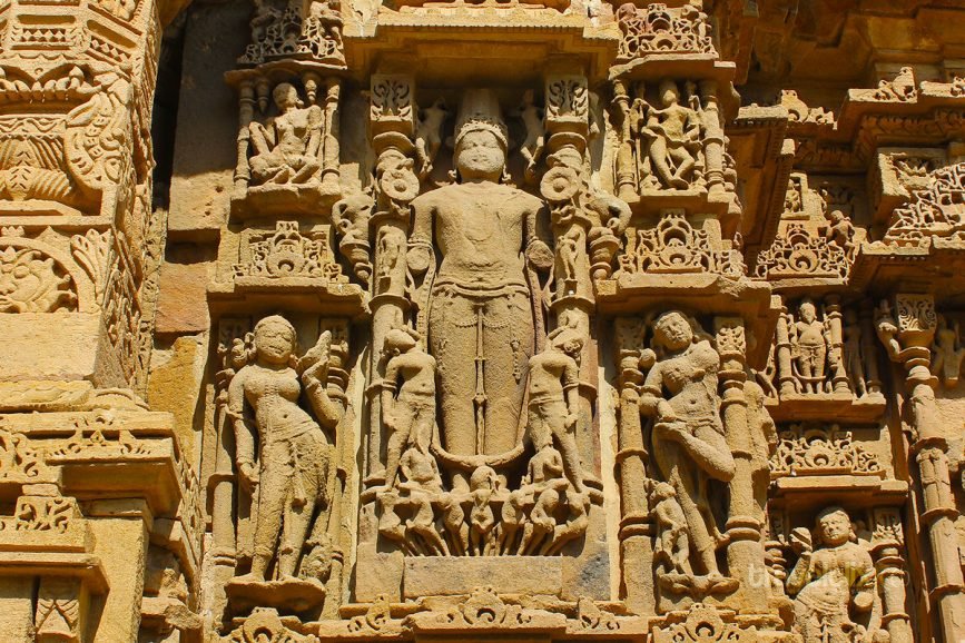 Surya - The Sun God with his chariot of 7 horses